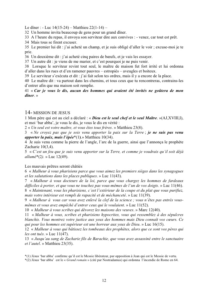 La parole perdu 12