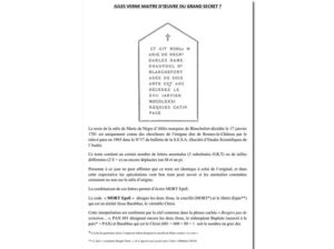 Jules Verne maître d'oeuvre du grand Secret  ?
